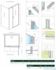 Radaway Nes Kds I kabina 120x80cm prawa szkło przejrzyste 10023120-01-01R/10043080-01-01